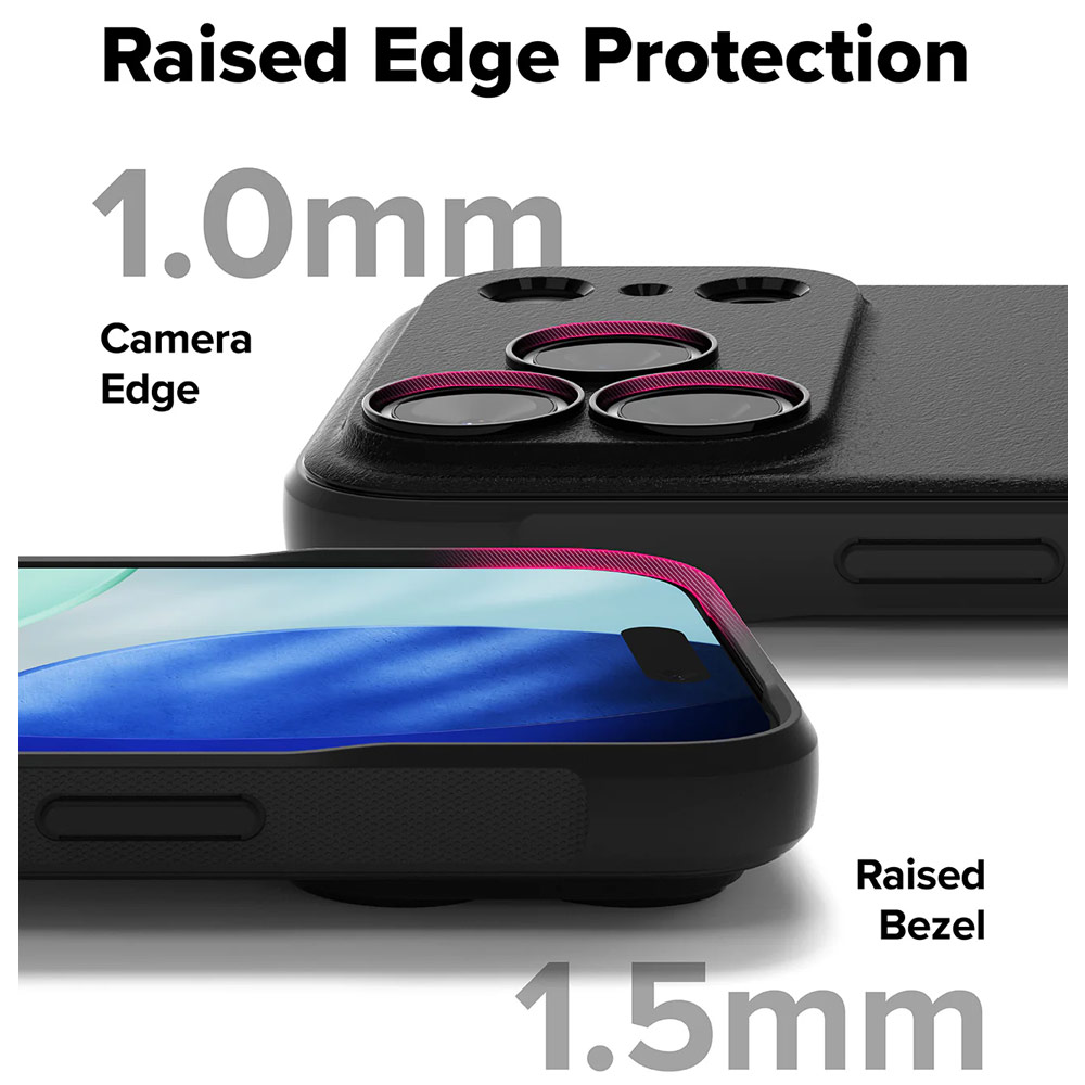Picture of Apple iPhone 17 Pro 6.3 Case | Ringke Onyx TPU Anti Finger Print Anti Slip Drop Protection Case for iPhone 17 Pro 6.3 (Black)