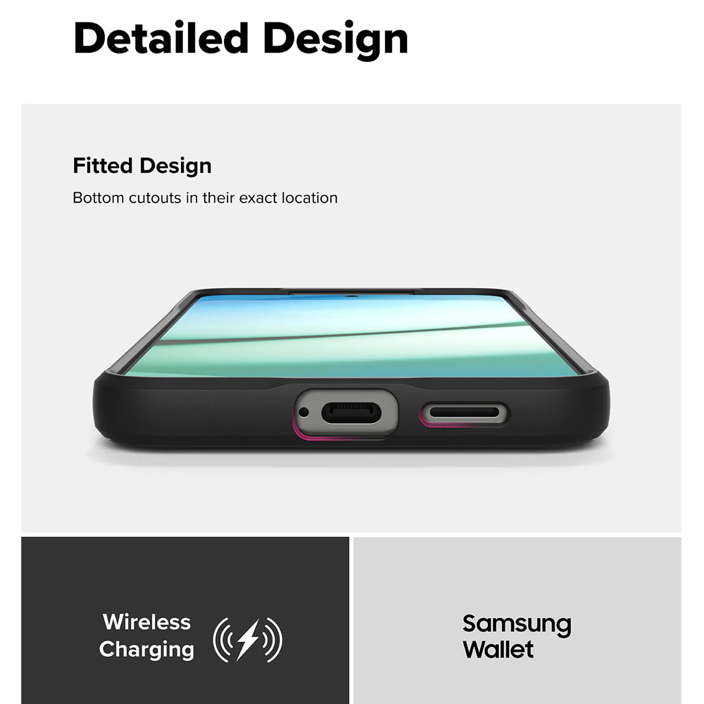 Picture of Samsung Galaxy S25 Plus Case | Ringke Onyx TPU Protection Case for Samsung Galaxy S25 Plus (Camo Black)