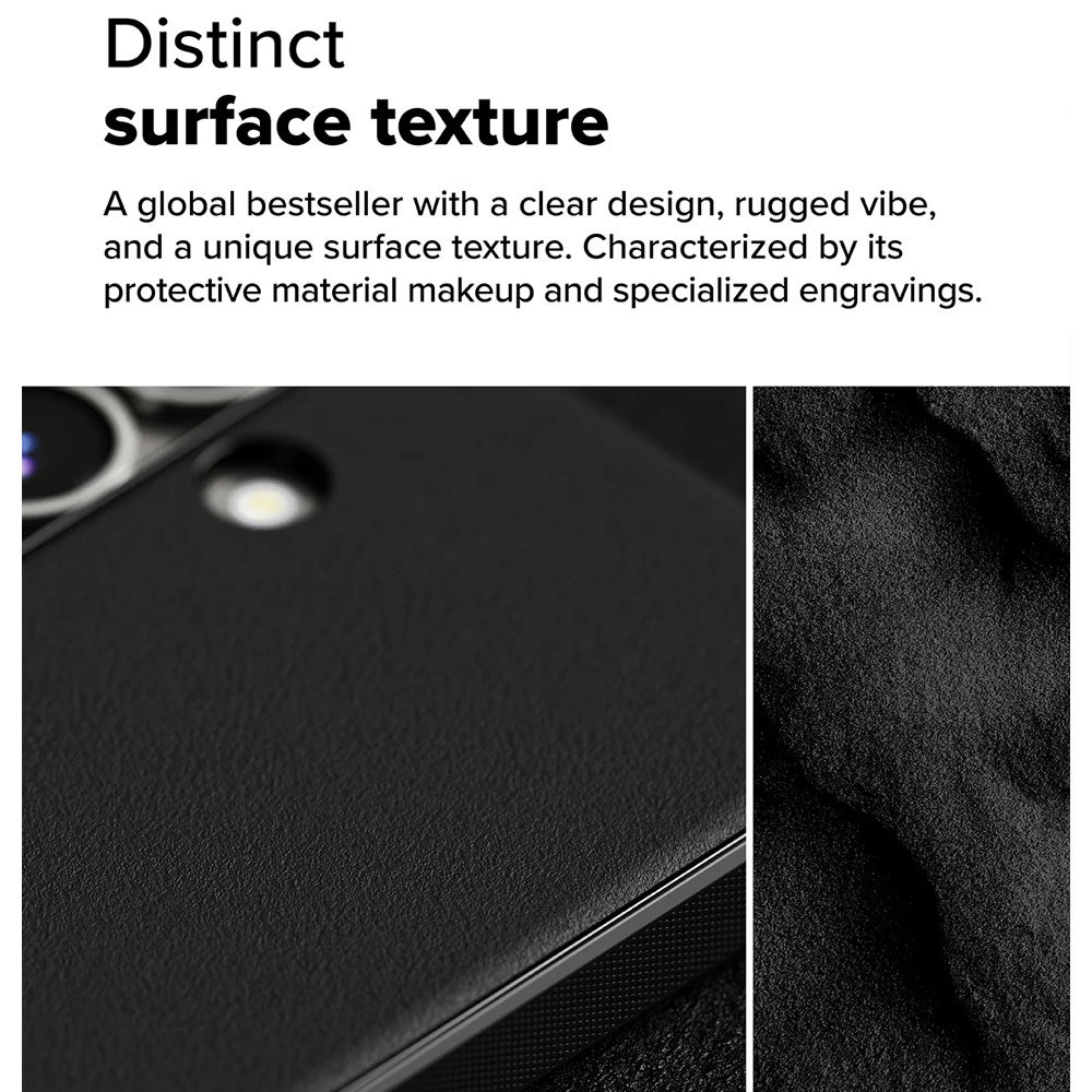 Picture of Samsung Galaxy S25 Plus Case | Ringke Onyx TPU Protection Case for Samsung Galaxy S25 Plus (Black)