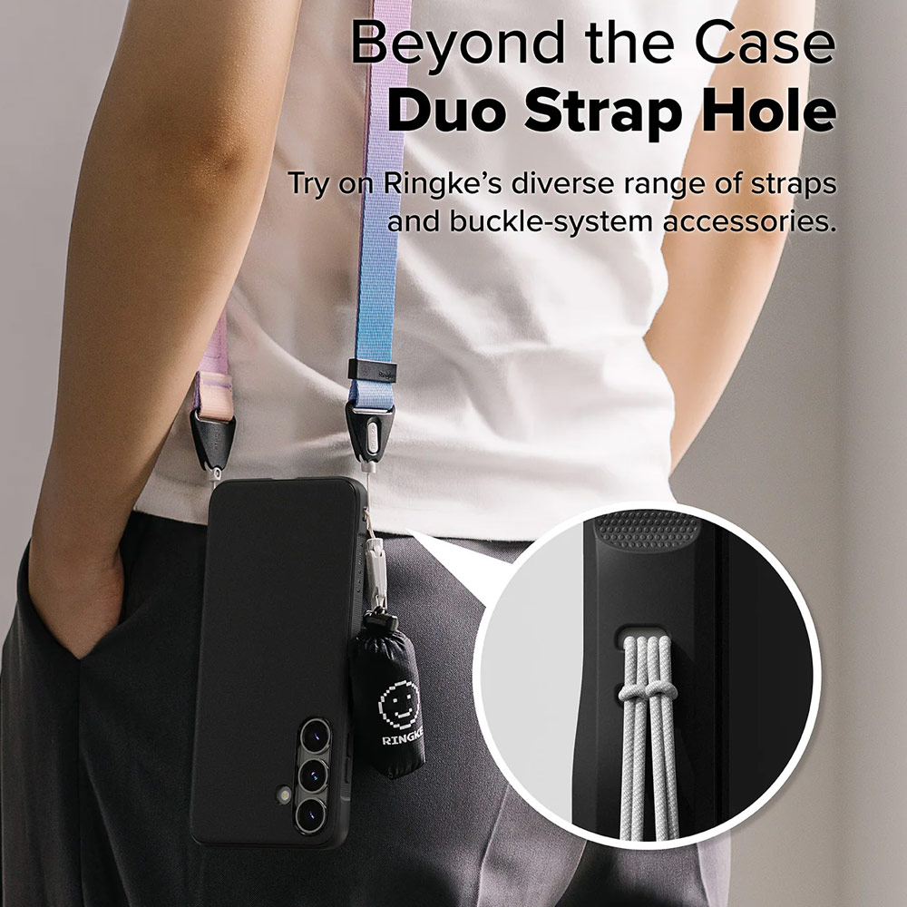 Picture of Samsung Galaxy S25 Plus Case | Ringke Onyx TPU Protection Case for Samsung Galaxy S25 Plus (Black)