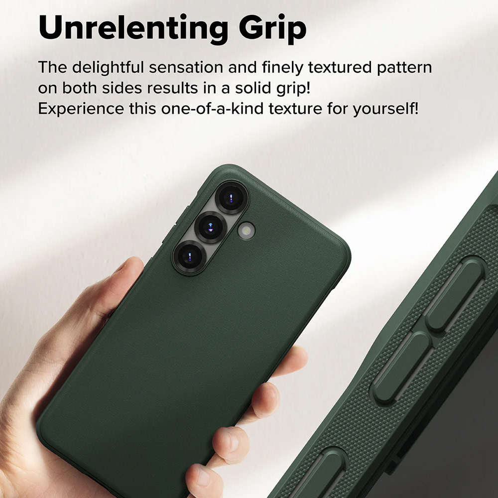 Picture of Samsung Galaxy S25 Case | Ringke Onyx TPU Protection Case for Samsung Galaxy S25 (Dark Green)