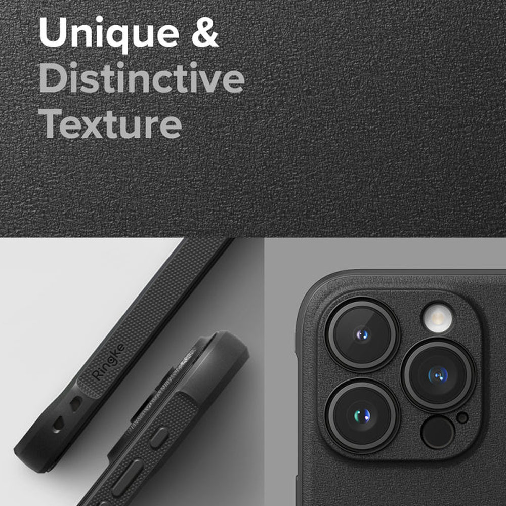 Picture of Apple iPhone 15 Pro Max 6.7 Case | Ringke Onyx Tough Heavy Duty Slim Light Drop Protection Case for Apple iPhone 15 Pro Max 6.7 (Black)