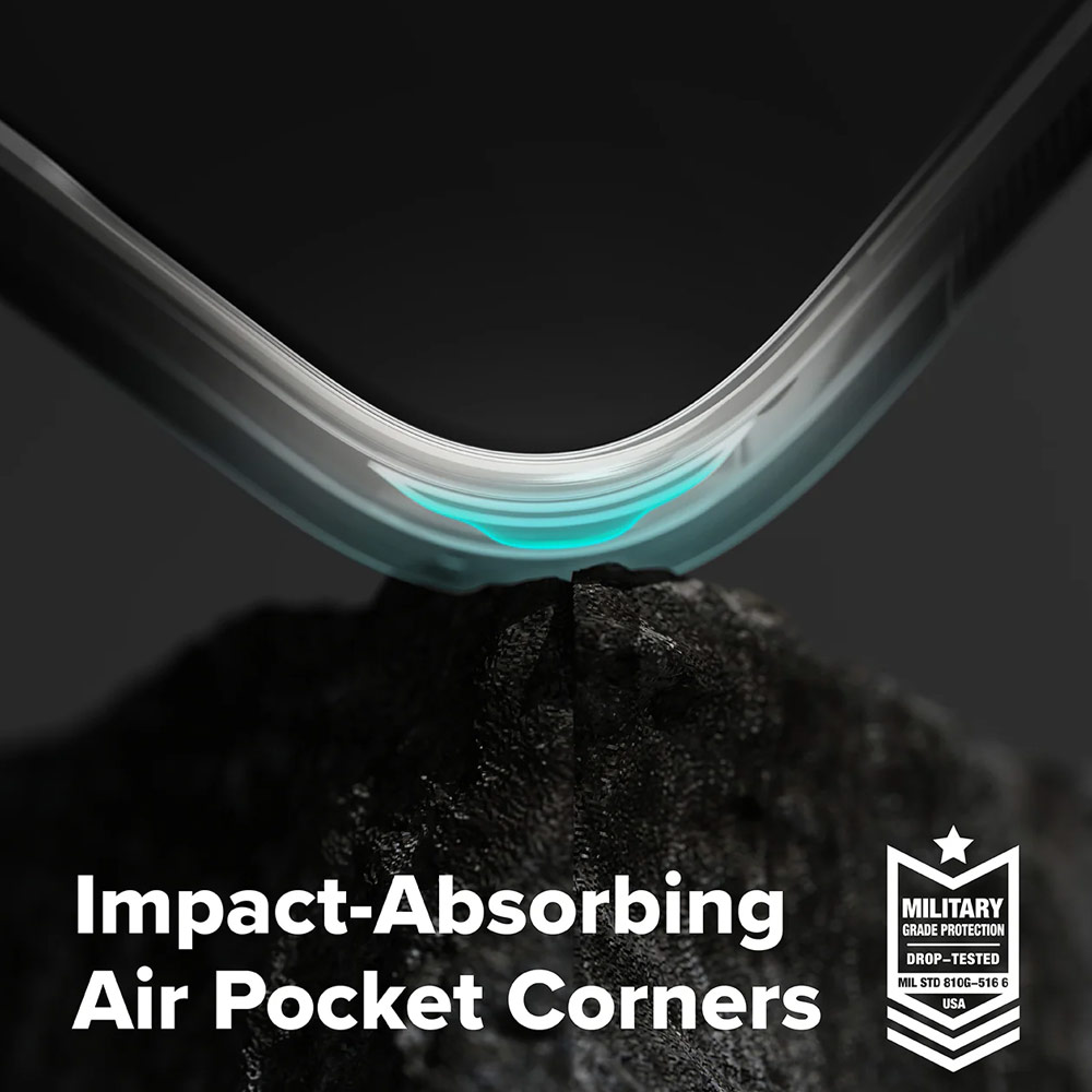 Picture of Apple iPhone Air 6.5 Case | Ringke Onyx TPU Anti Finger Print Anti Slip Drop Protection Case for iPhone 17 Air 6.5 (Dark Green)