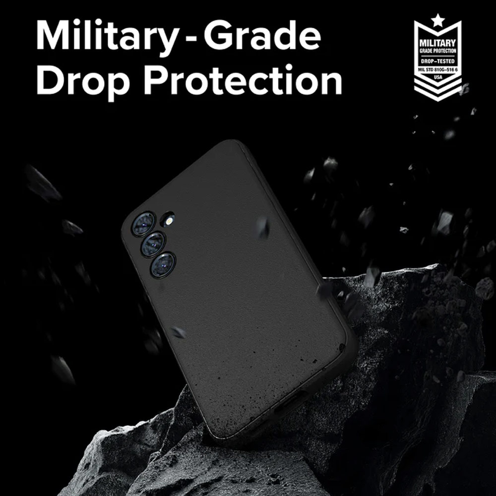 Picture of Samsung Galaxy S23 FE Case | Ringke Onyx Slim Lightweight Drop Protection Case Casing for Galaxy S23 FE (Black)