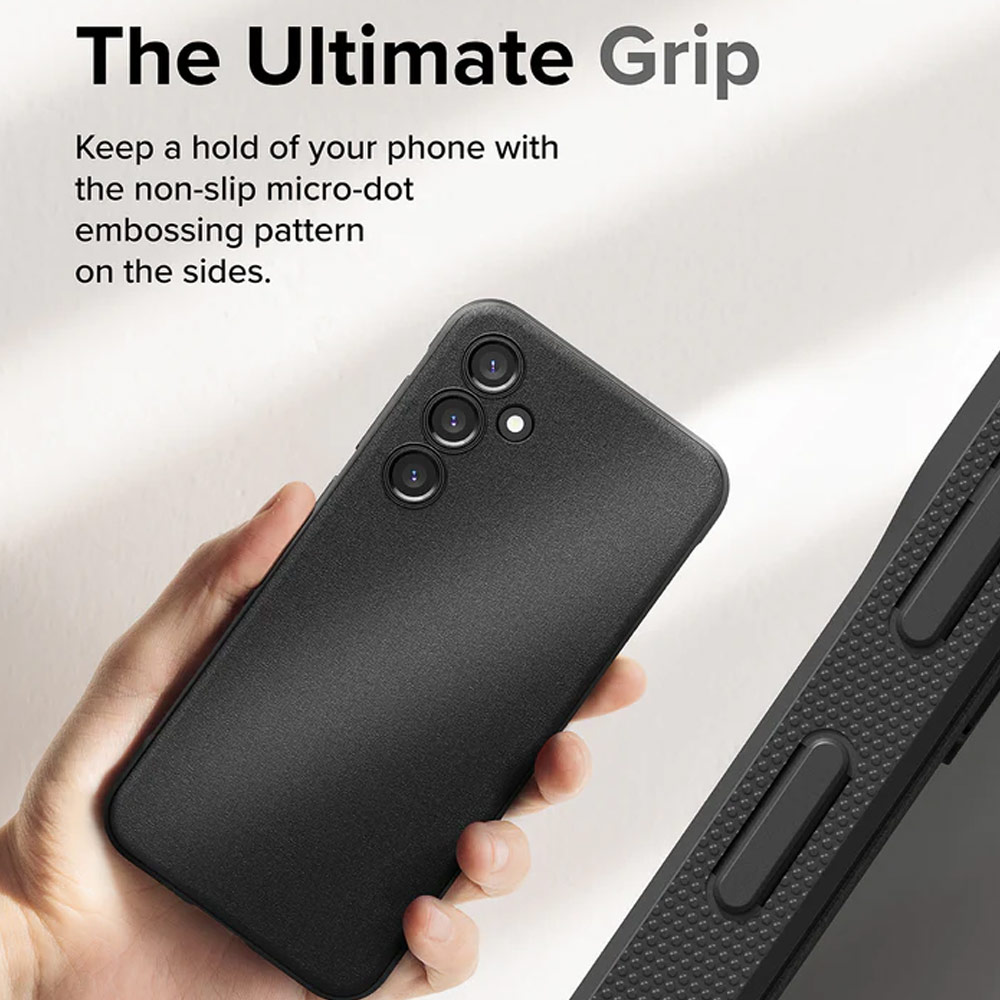 Picture of Samsung Galaxy S23 FE Case | Ringke Onyx Slim Lightweight Drop Protection Case Casing for Galaxy S23 FE (Black)