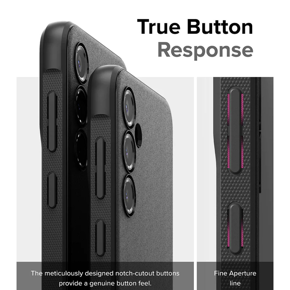 Picture of Samsung Galaxy S23 FE Case | Ringke Onyx Slim Lightweight Drop Protection Case Casing for Galaxy S23 FE (Black)