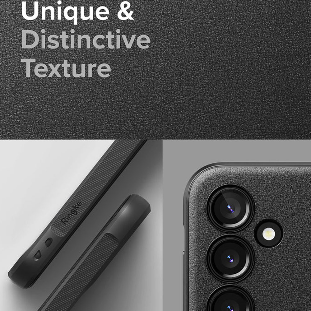 Picture of Samsung Galaxy S23 FE Case | Ringke Onyx Slim Lightweight Drop Protection Case Casing for Galaxy S23 FE (Black)