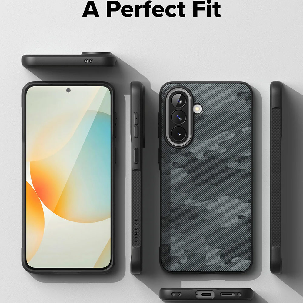 Picture of Samsung Galaxy A57 Case | Ringke Onyx Slim TPU Protection Case for Samsung Galaxy A57 (Camo Black)