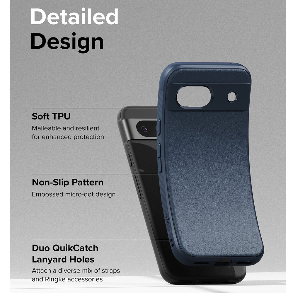 Picture of Google Pixel 8a Case | Ringke Onyx Heavy Duty Drop Drop Protection Case for Google Pixel 8a (Navy)