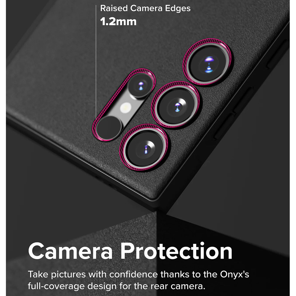 Picture of Samsung Galaxy S24 Ultra Case | Ringke Onyx Magnetic Heavy Duty Protection Case for Samsung Galaxy S24 Ultra (Black)