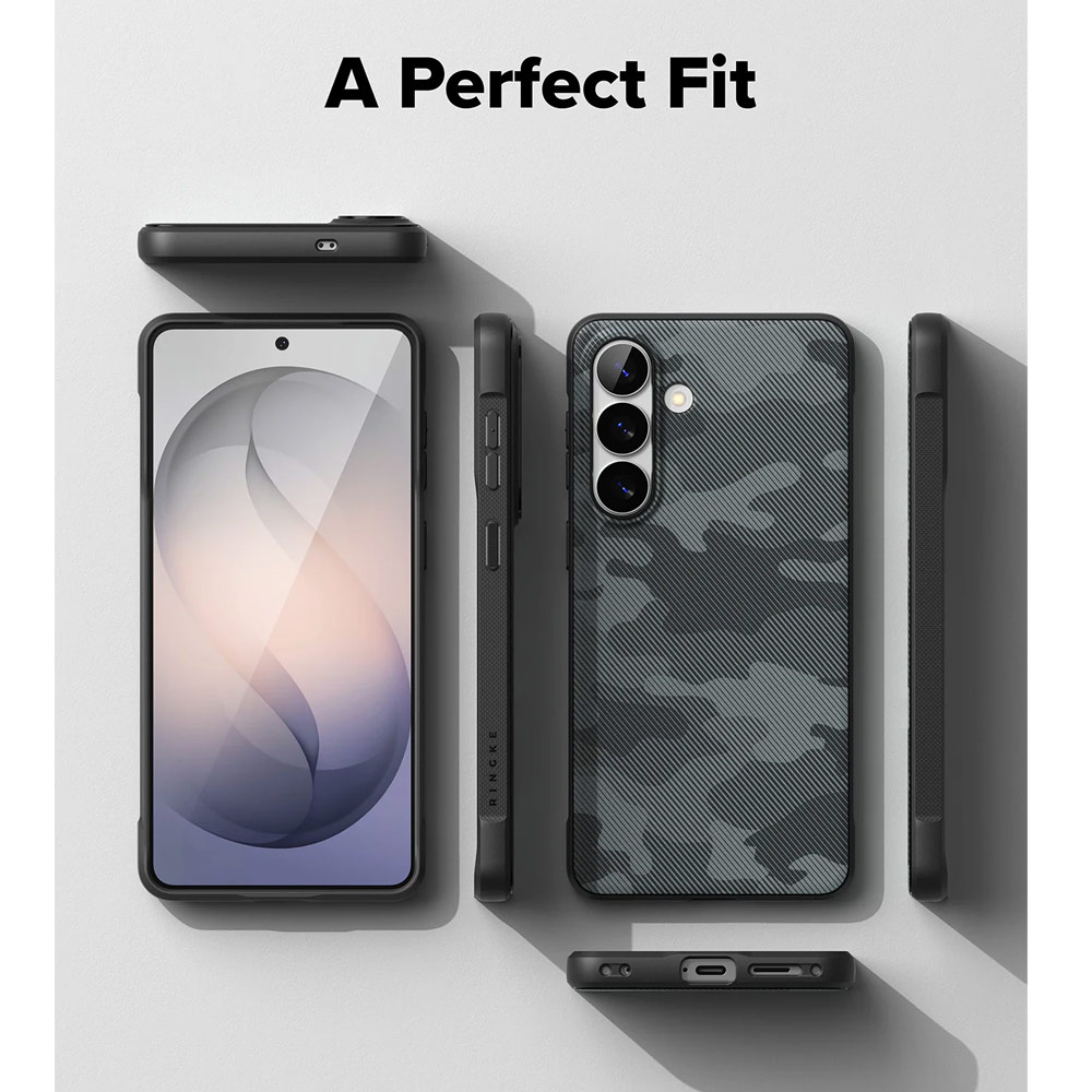 Picture of Samsung Galaxy S26 Plus Case | Ringke Onyx Magnetic Slim TPU Protection Case for Samsung Galaxy S26 Plus (Camo Black)