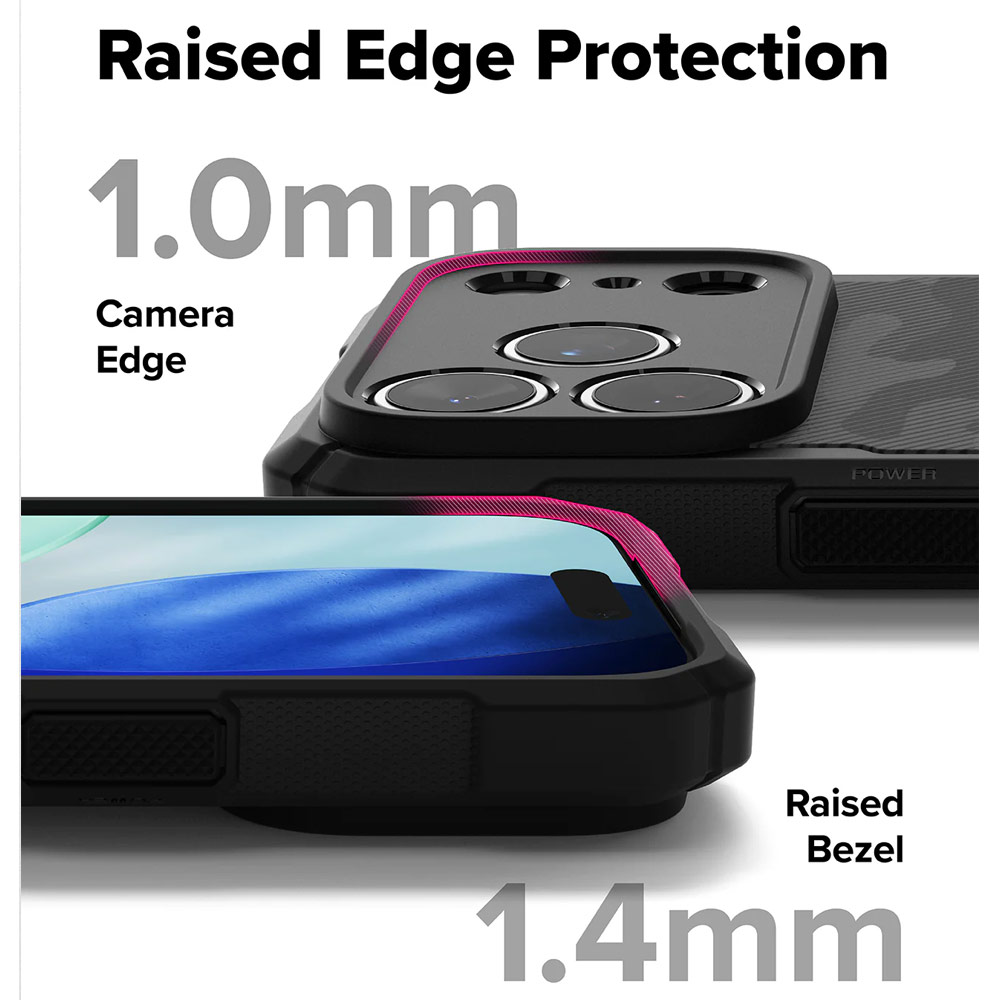 Picture of Apple iPhone 17 Pro Max 6.9 Case | Ringke Rugged Gear Drop Protection Case for iPhone 17 Pro Max 6.9 (Camo Black)