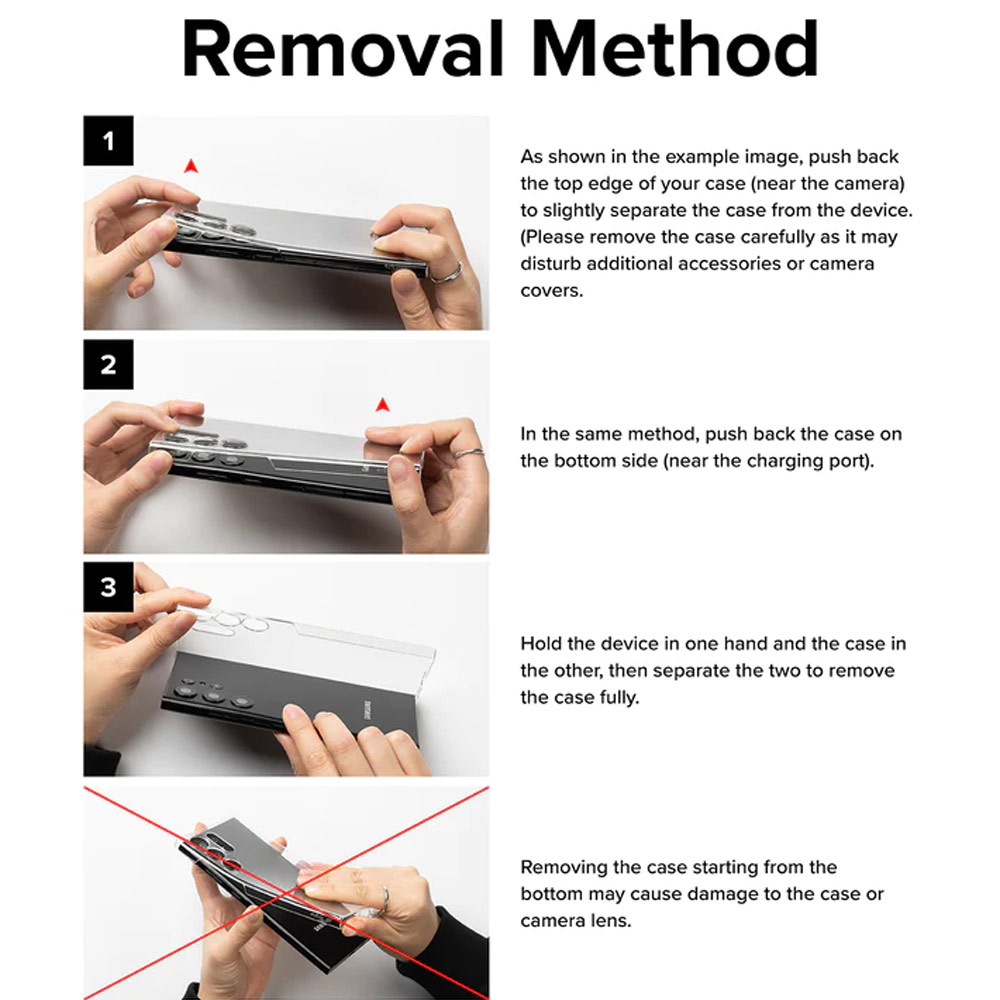 Picture of Samsung Galaxy S23 Ultra Case | Ringke Slim Lightweight PC Material Case for Samsung Galaxy S23 Ultra (Matte Clear)