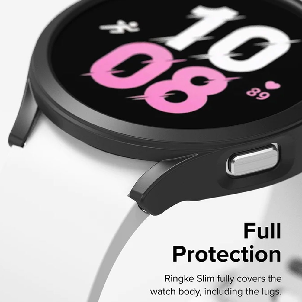 Picture of Samsung Galaxy Watch 5 44mm Case | Ringke Slim Case Durable PC Protection Case for Samsung Galaxy Watch 5 Series 44mm (Chrome Rose Gold)