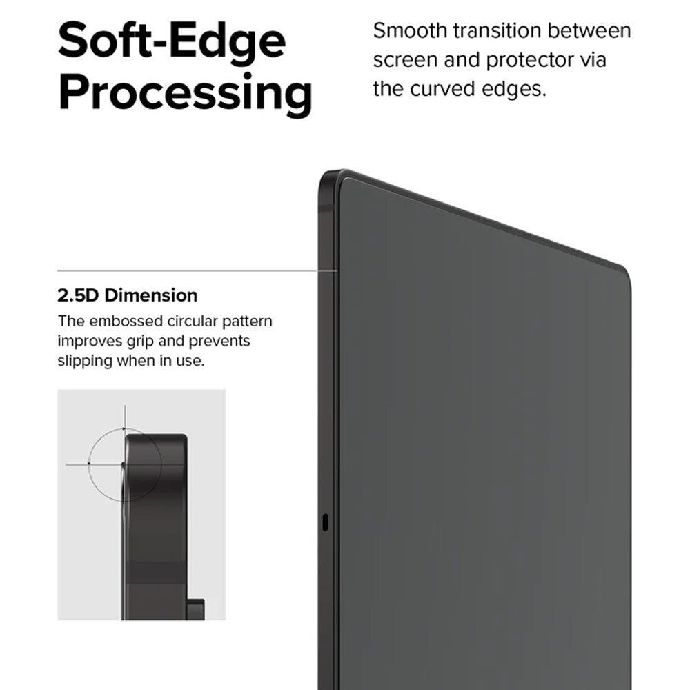 Picture of Samsung Galaxy Tab S8 Ultra Screen Protector | Ringke Invisible Defender Glass Tempered Glass Screen Protector for Galaxy Tab S9 Ultra S8 Ultra (Clear)