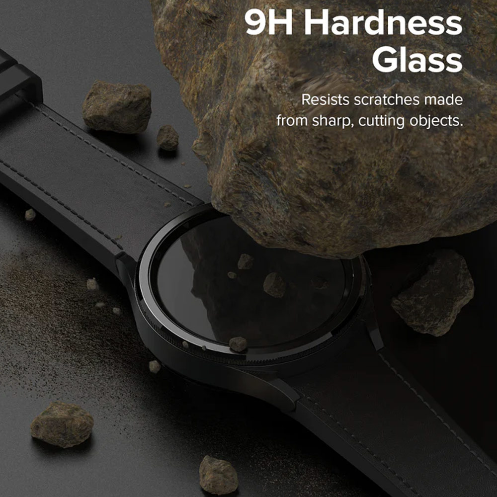Picture of Samsung Galaxy Watch 6 Classic 47mm Screen Protector | Ringke Tempered Glass Screen Protector for Galaxy Watch 6 Classic 47mm (4pcs)