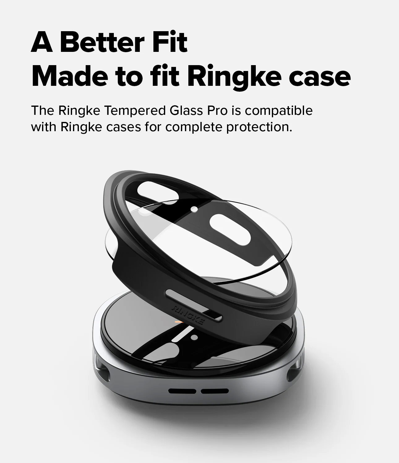 Picture of Samsung Galaxy Watch 8 40mm  | Ringke Tempered Glass Pro for Samsung Galaxy Watch 8 40mm (2pcs)