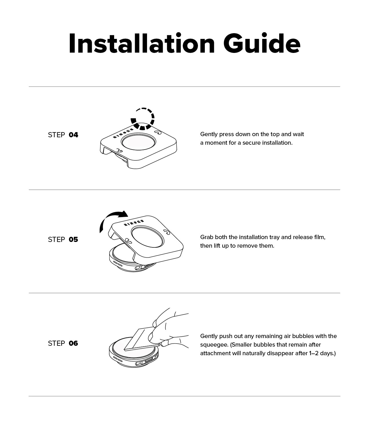 Picture of Samsung Galaxy Watch 8 40mm  | Ringke Tempered Glass Pro for Samsung Galaxy Watch 8 40mm (2pcs)