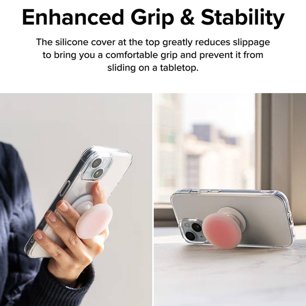 Picture of Ringke Tok 3M Adhesive Grip Stand Holder Popsocket similar Grip Holder (Black)