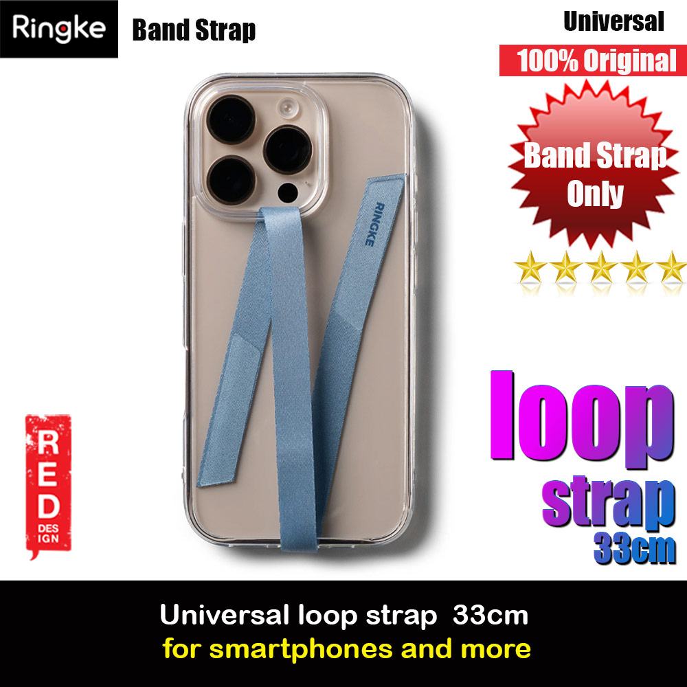Picture of Ringke Universal Loop Band Strap for smartphones (Urban Blue) Red Design- Red Design Cases, Red Design Covers, iPad Cases and a wide selection of Red Design Accessories in Malaysia, Sabah, Sarawak and Singapore 