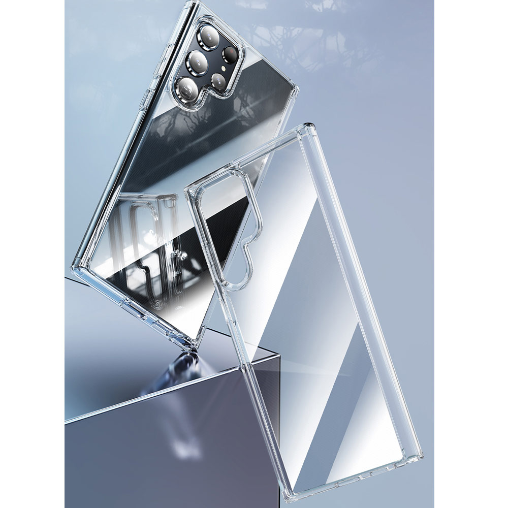 Picture of Samsung Galaxy S23 Plus Case | Rock Crystal Transparent Series Protection Case for Galaxy S23 Plus (Clear)