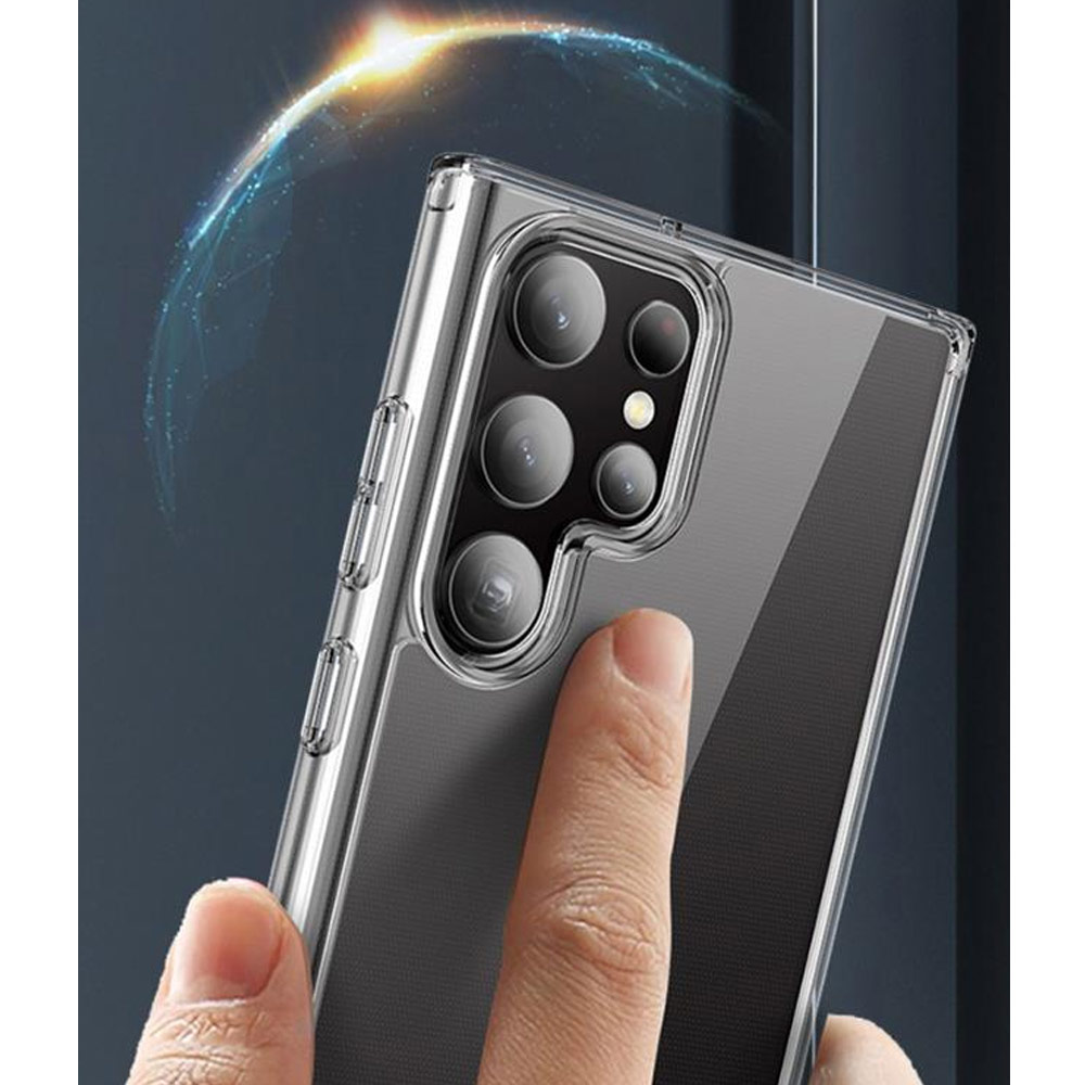 Picture of Samsung Galaxy S23 Plus Case | Rock Crystal Transparent Series Protection Case for Galaxy S23 Plus (Clear)