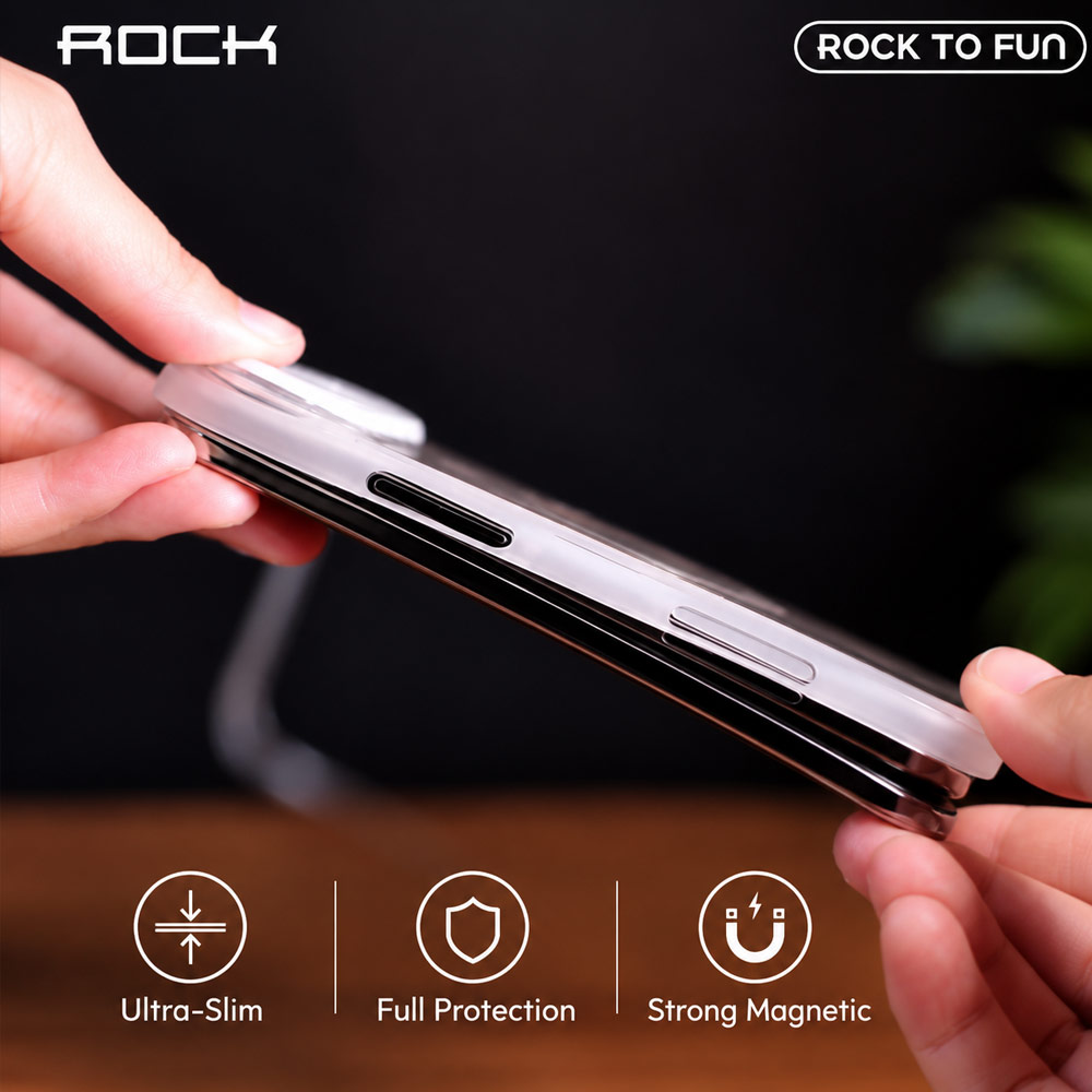 Picture of Apple iPhone Duo Case | ROCK Inshare Crystal Clear Magnetic Case for iPhone Duo - Clear