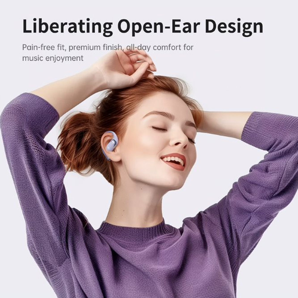 Picture of Rock X911 OWS Bluetooth Earphones Open Ear Comfort Hook Design Earphone Music Call Noise Cancellation (Green Shin Chan)