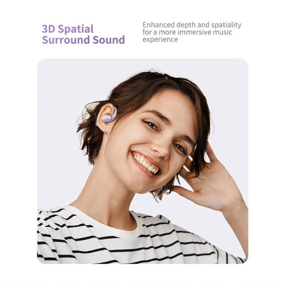 Picture of Rock X911 OWS Bluetooth Earphones Open Ear Comfort Hook Design Earphone Music Call Noise Cancellation (Green Shin Chan)