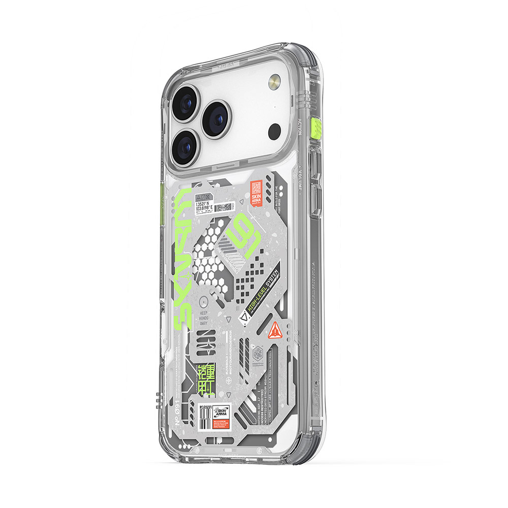 Picture of Apple iPhone 17 Pro 6.3 Case | Skinarma Spectra Magcharge Drop Protection Case for iPhone 17 Pro 6.3 (Grey)