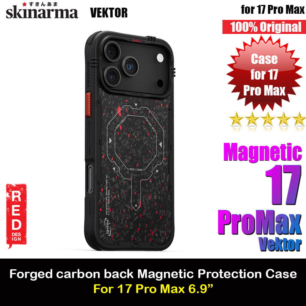Picture of Skinarma Vector Magcharge Ultra Drop Protection Case for iPhone 17 Pro Max 6.9 (Black) Apple iPhone 17 Pro Max 6.9- Apple iPhone 17 Pro Max 6.9 Cases, Apple iPhone 17 Pro Max 6.9 Covers, iPad Cases and a wide selection of Apple iPhone 17 Pro Max 6.9 Accessories in Malaysia, Sabah, Sarawak and Singapore 