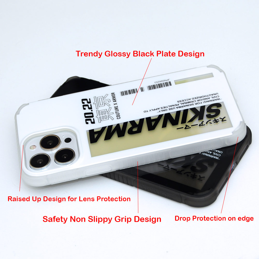 Picture of Apple iPhone 13 6.1 Case | Skinarma Garusu Series Drop Protection Case for Apple iPhone 13 6.1 (White)