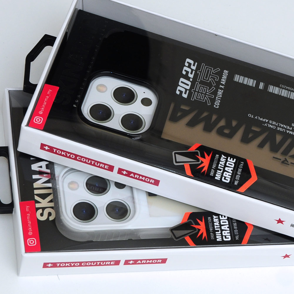 Picture of Apple iPhone 13 6.1 Case | Skinarma Garusu Series Drop Protection Case for Apple iPhone 13 6.1 (White)