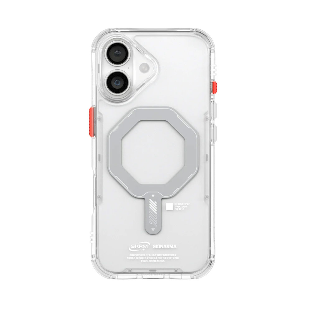 Picture of Apple iPhone 17 6.3 Case | Skinarma Saido Magcharge Drop Protection Case for iPhone 17 6.3 (Clear)
