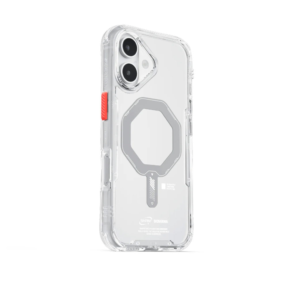 Picture of Apple iPhone 17 6.3 Case | Skinarma Saido Magcharge Drop Protection Case for iPhone 17 6.3 (Clear)