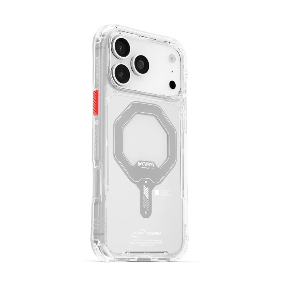 Picture of Apple iPhone 17 Pro Max 6.9 Case | Skinarma Saido Magcharge Drop Protection Case for iPhone 17 Pro Max 6.9 (Clear)