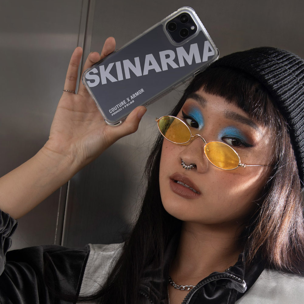 Picture of Apple iPhone 12 Pro Max 6.7 Case | Skinarma Keisha Series Four Corner Drop Protection Case for iPhone 12 Pro Max 6.7 (Transparent White)