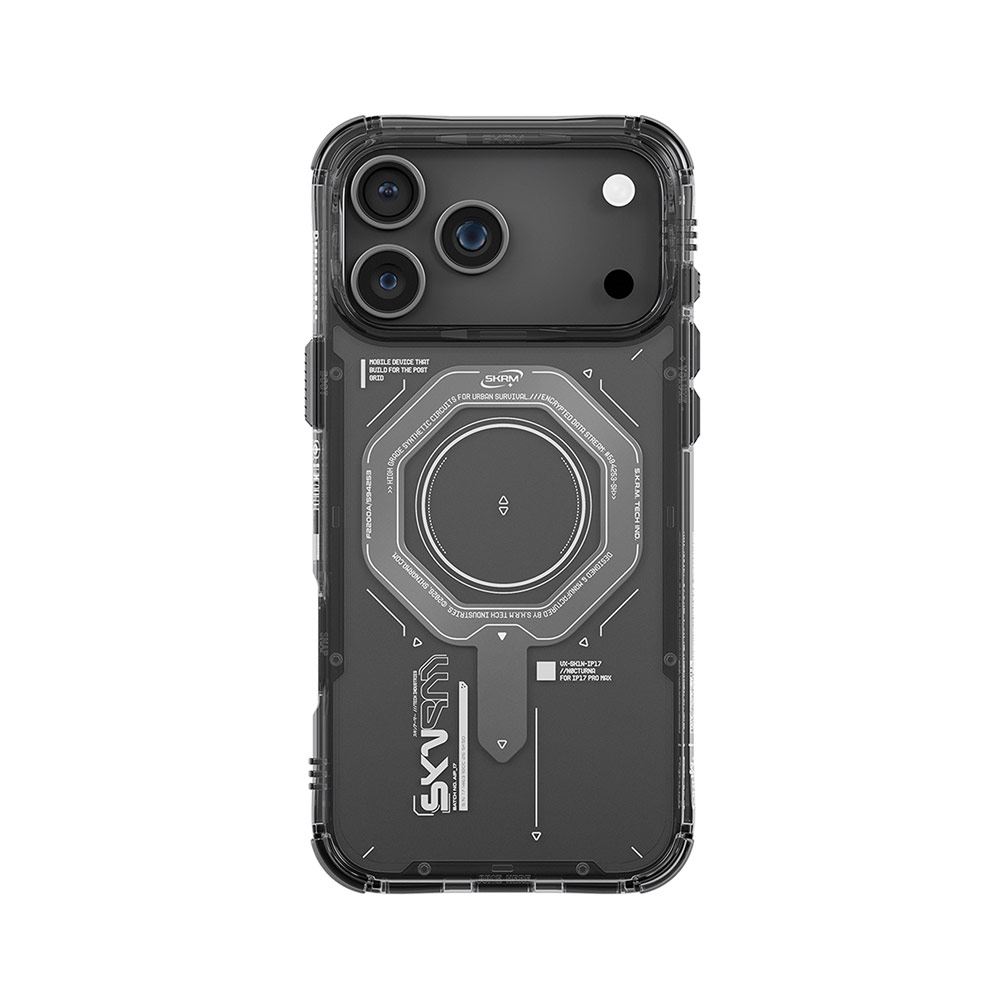 Picture of Apple iPhone 17 Pro 6.3 Case | Skinarma Magma Magcharge Drop Protection Case for iPhone 17 Pro 6.3 (Graphite)