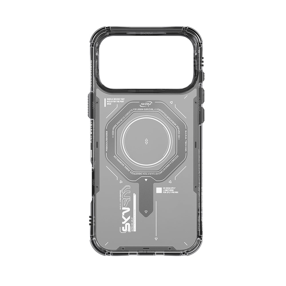 Picture of Apple iPhone 17 Pro 6.3 Case | Skinarma Magma Magcharge Drop Protection Case for iPhone 17 Pro 6.3 (Graphite)