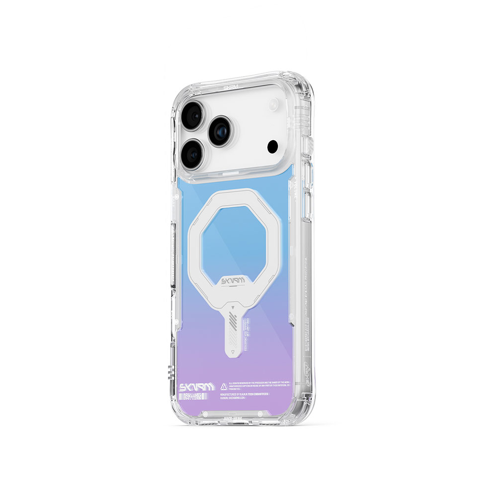 Picture of Apple iPhone 17 Pro 6.3 Case | Skinarma Myst Magcharge Drop Protection Case for iPhone 17 Pro 6.3 (Hologram)