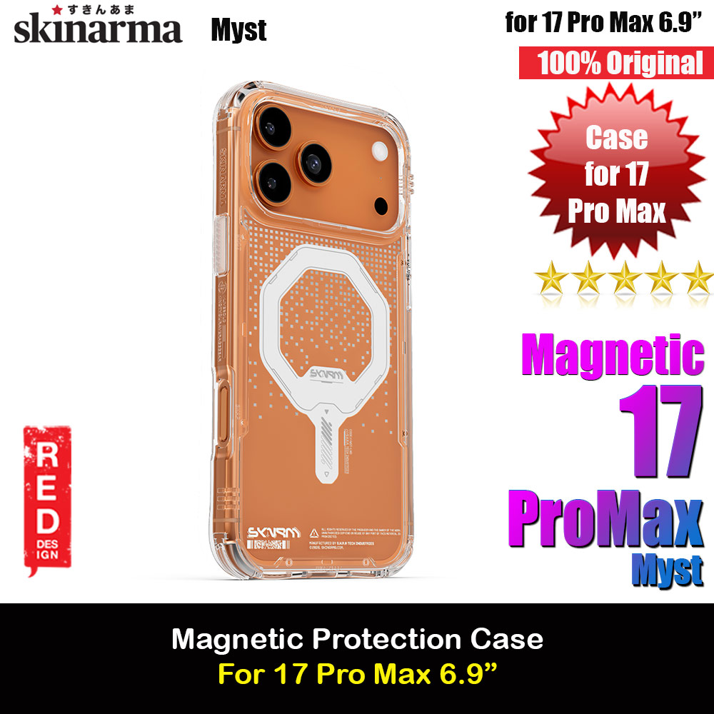 Picture of Skinarma Myst Magcharge Drop Protection Case for iPhone 17 Pro Max 6.9 (Lumen) Apple iPhone 17 Pro Max 6.9- Apple iPhone 17 Pro Max 6.9 Cases, Apple iPhone 17 Pro Max 6.9 Covers, iPad Cases and a wide selection of Apple iPhone 17 Pro Max 6.9 Accessories in Malaysia, Sabah, Sarawak and Singapore 