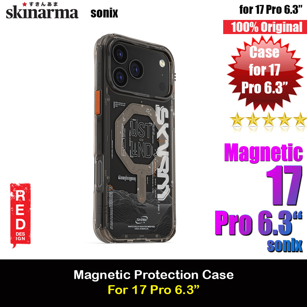 Picture of Skinarma Sonix Magcharge Drop Protection Case for iPhone 17 Pro 6.3 (Stone) Apple iPhone 17 Pro 6.3- Apple iPhone 17 Pro 6.3 Cases, Apple iPhone 17 Pro 6.3 Covers, iPad Cases and a wide selection of Apple iPhone 17 Pro 6.3 Accessories in Malaysia, Sabah, Sarawak and Singapore 