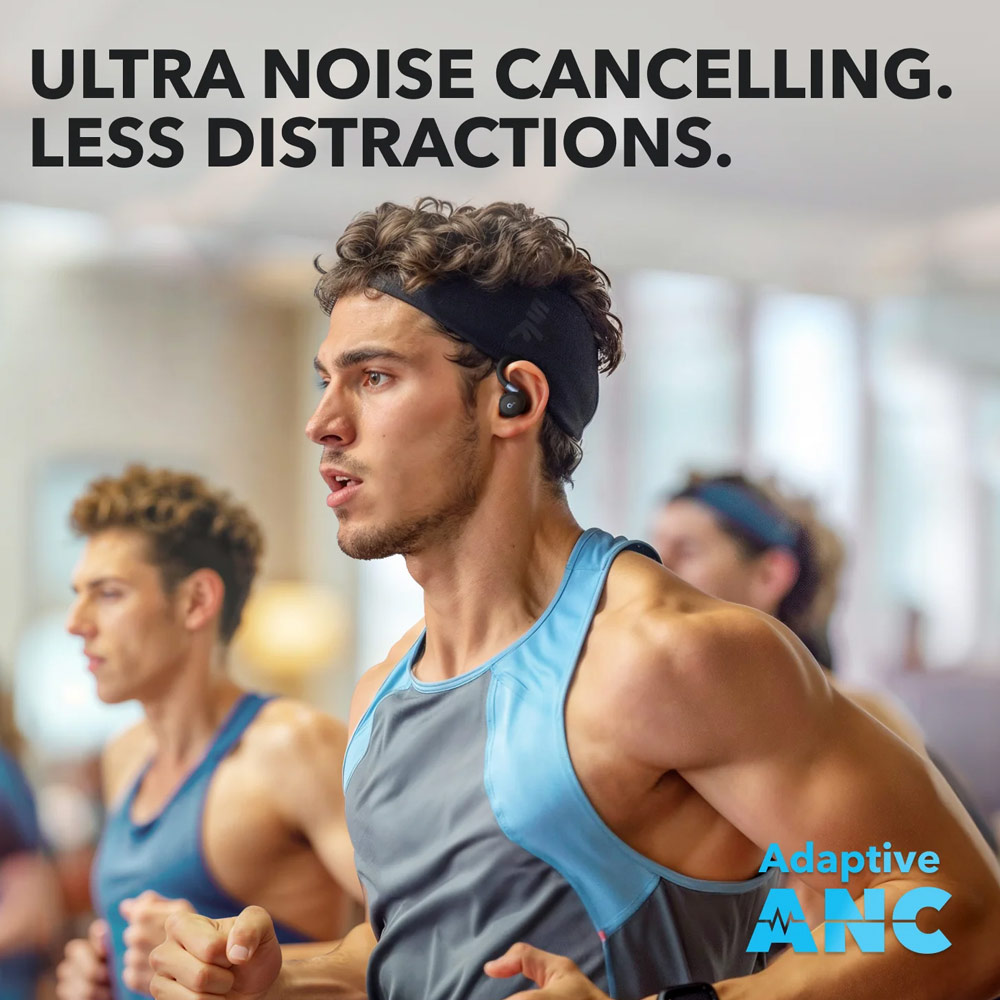 Picture of Soundcore by Anker Sport X20 Comfortable In-Ear Sport Earbuds with Hook Super Bass Strong Noice Cancellation Long Hour (Black)