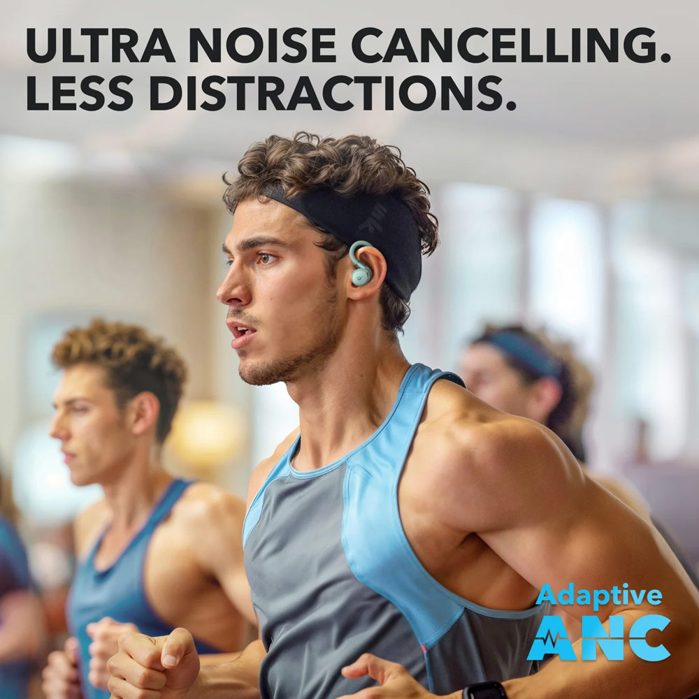 Picture of Soundcore by Anker Sport X20 Comfortable In-Ear Sport Earbuds with Hook Super Bass Strong Noice Cancellation Long Hour (Green)