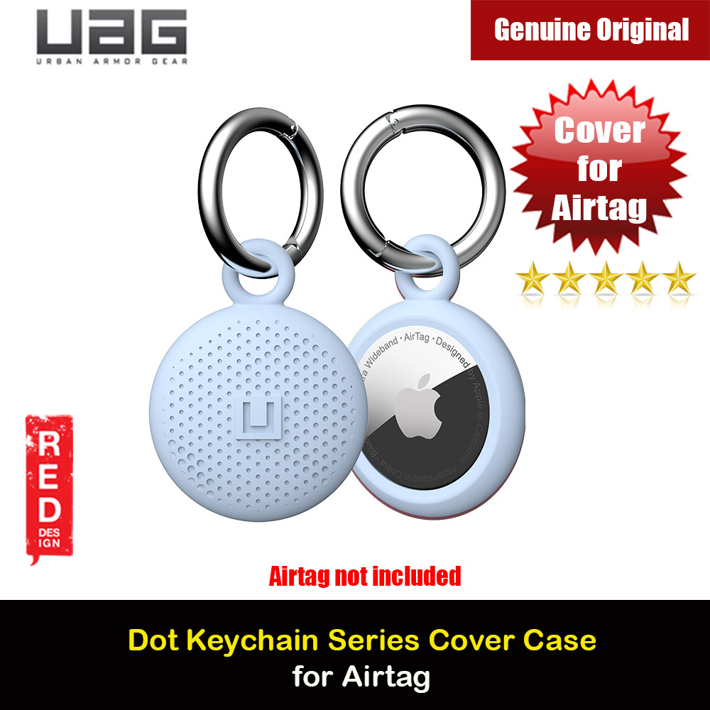 Picture of UAG [U] Dot Chain Series Cover Case for Airtag (Soft Blue) Apple Air Tag- Apple Air Tag Cases, Apple Air Tag Covers, iPad Cases and a wide selection of Apple Air Tag Accessories in Malaysia, Sabah, Sarawak and Singapore 