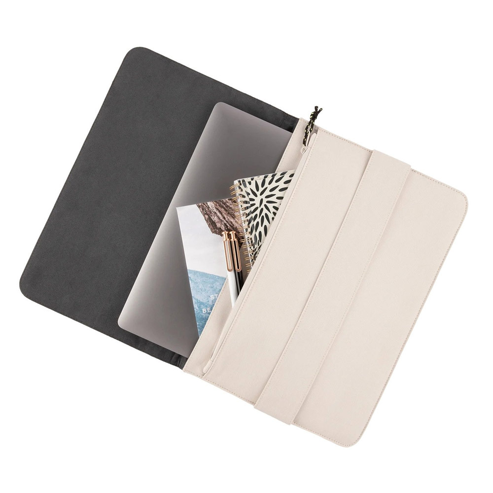 Picture of UAG [U] MOUVE Laptop Tablet Macbok Sleeve and Interior zipper pocket for pens small accessories for Laptop Macbook Tablet up to 16 inches (Marshmallow)