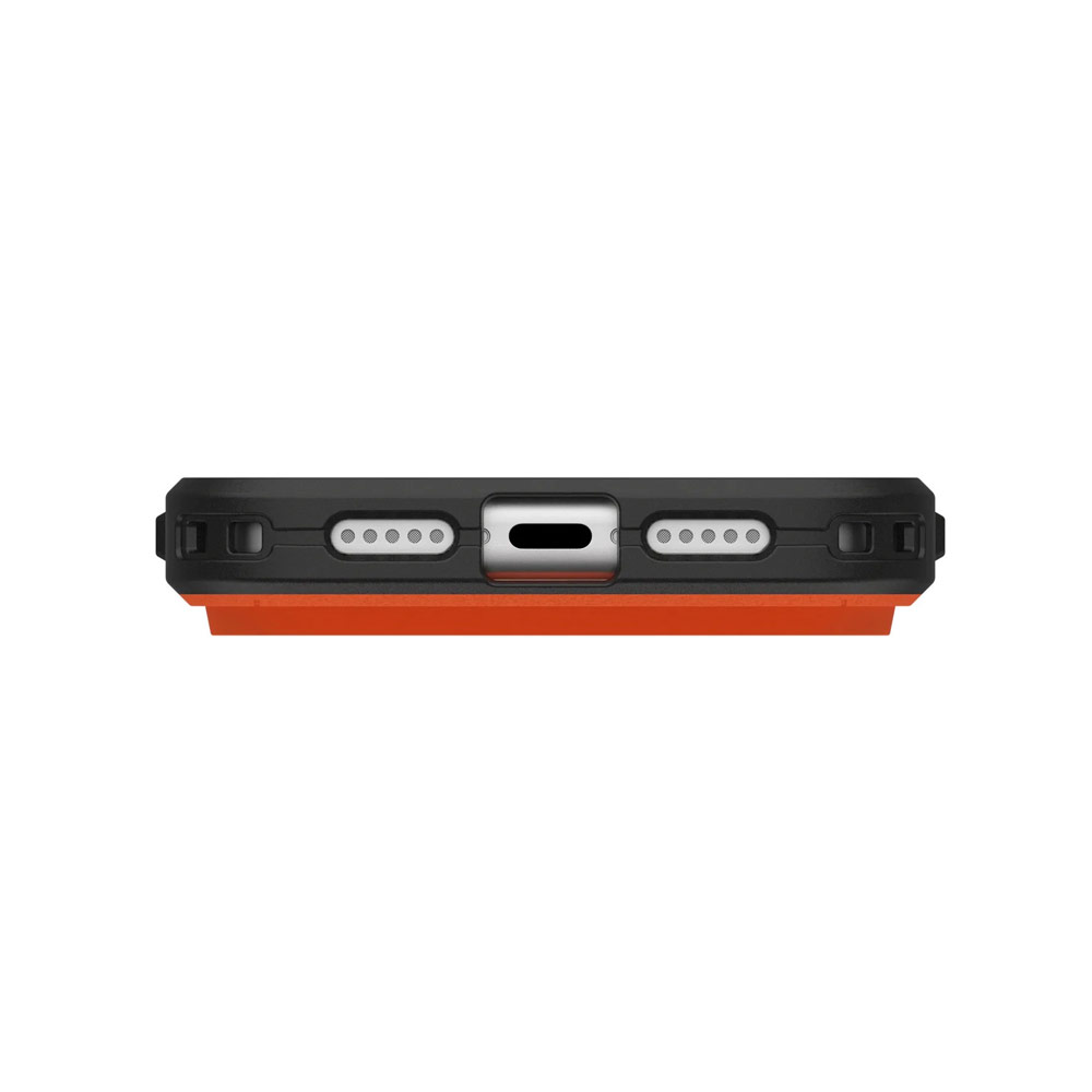 Picture of Apple iPhone 17 Pro Max 6.9 Case | UAG Civilian Magsafe Drop Proof Shock Absorbing Drop Protection Case Case for iPhone 17 Pro Max 6.9 (Orange)