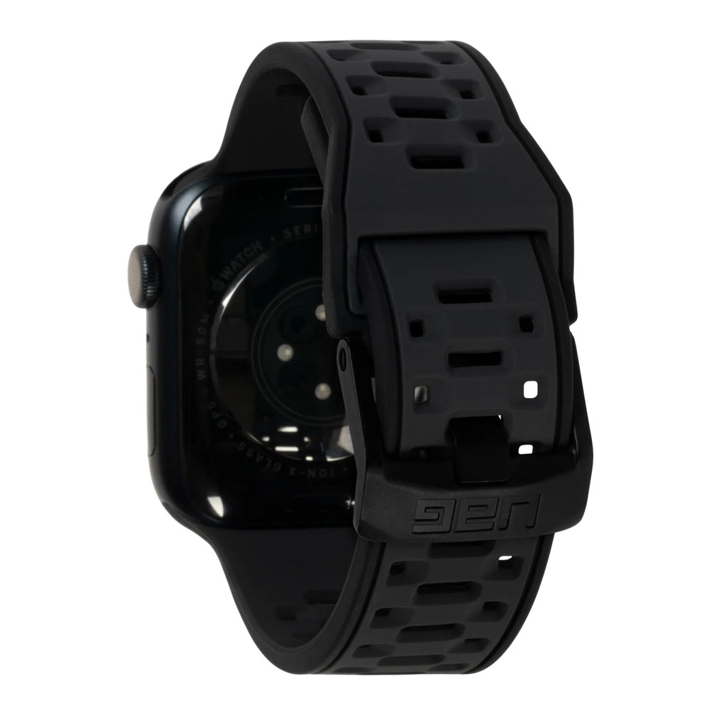 Picture of Apple Watch 49mm	Ultra 2  | UAG Civilian Silicone Strap for Apple Watch 49mm Ultra (Graphite Black)