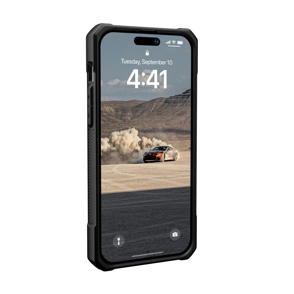 Picture of Apple iPhone 14 Pro Max 6.7 Case | UAG Monarch Drop Proof Protection Case for iPhone 14 Pro Max 6.7 (Black)