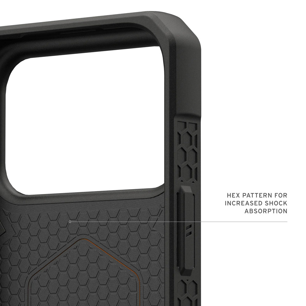 Picture of Apple iPhone 17 Pro Max 6.9 Case | UAG Monarch Pro Magsafe Compatible Drop Proof Case for iPhone 17 Pro Max 6.9 (Orange)